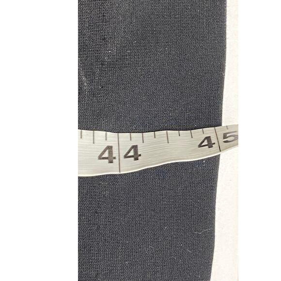 Ann Taylor Classic Black 3/4 Sleeve V-Neck Midi Shift Dress Women's Size 12 - Picture 6 of 7